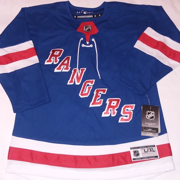 rangers youth hockey jersey